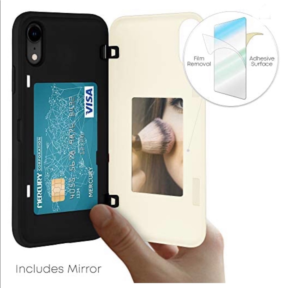 🎉🎉2x Host Pick🎉🎉 I-Phone Wallet Case For XR Card Holder Dual Layer